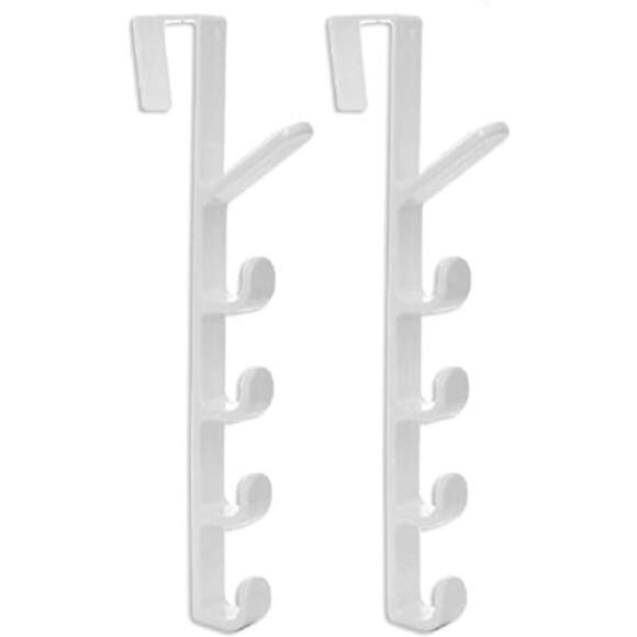 5 Layers Over The Door Hook Organizer Rack Hanger Backpack Handbag Door Hook - Picture 1 of 3